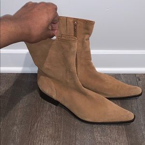 Brown Suede Boots (NEW)